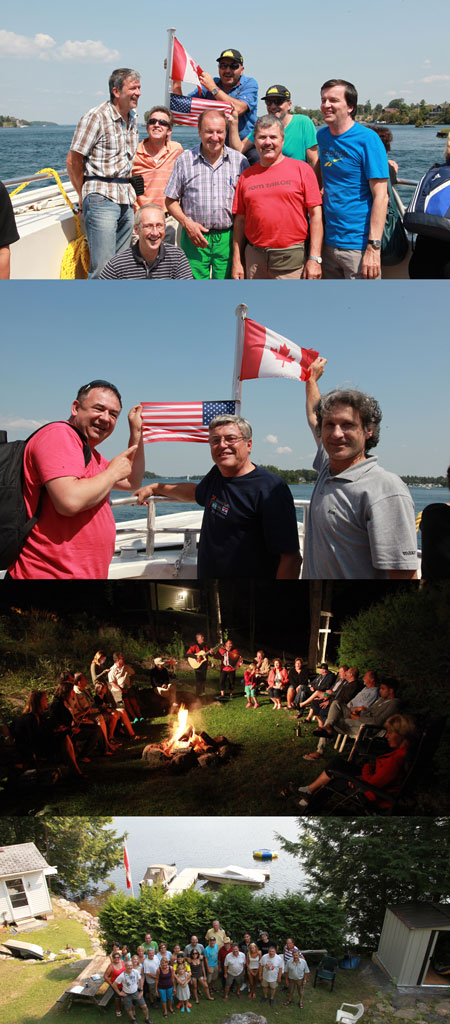 Days 5 and 6 - Trips to Chandos lake resp. Montreal